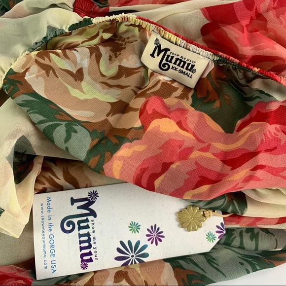 Show Me Your Mumu Maxi Halter Sleeveless Dress XXS - Picture 4 of 5